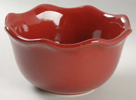 Harvest Red Garnet Soup/Cereal Bowl