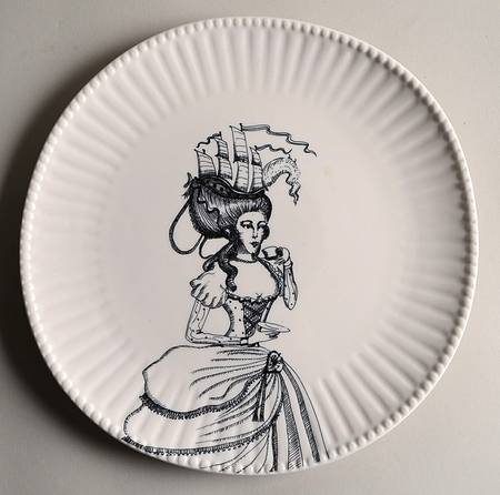 Ladies in Waiting Dinner Plate