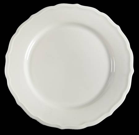 Louisa Cream Salad Plate