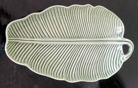 Banana Leaf Green Salad Plate