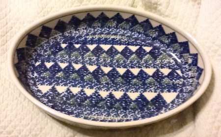BOW44 12'' Oval Baker