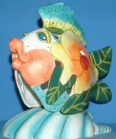 Mrs. Lorelei Figural Tea Light Candleholder
