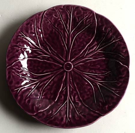 Cabbage Purple Salad Plate