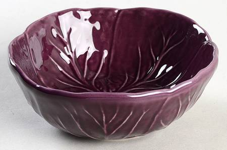 Cabbage Purple Fruit/Dessert (Sauce) Bowl