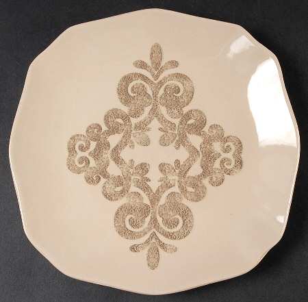 Antique Scroll Salad/Dessert Plate