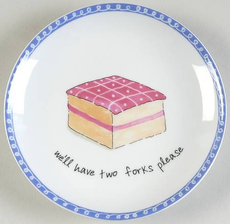 Dessert Excuses Dessert/Pie Plate
