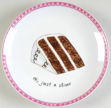 Dessert Excuses Dessert/Pie Plate