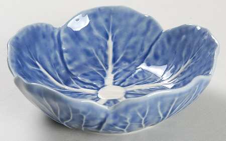 Cabbage Sapphire Blue Fruit/Dessert (Sauce) Bowl