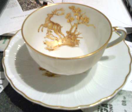 BER600 Flat Cup & Saucer Set