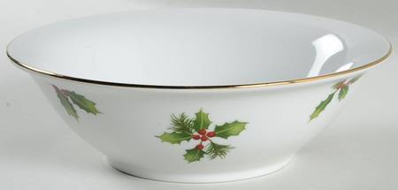 Holiday 2009 Limited Edition Coupe Cereal Bowl