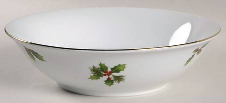 Holiday 2009 Limited Edition 10" Round Vegetable Bowl