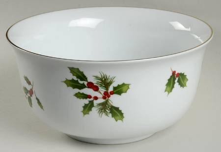 Holiday 2009 Limited Edition 8" Round Vegetable Bowl