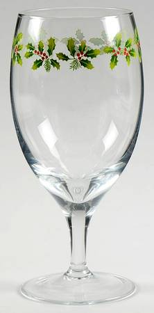 Holiday 2009 Limited Edition Glassware Iced Tea