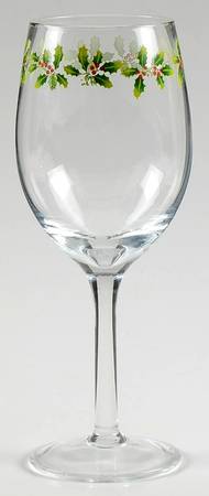 Holiday 2009 Limited Edition Glassware Goblet