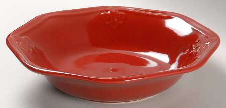 Country Crest Red Soup/Cereal Bowl