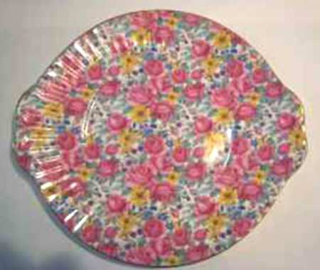 BNY9 Handled Cake Plate