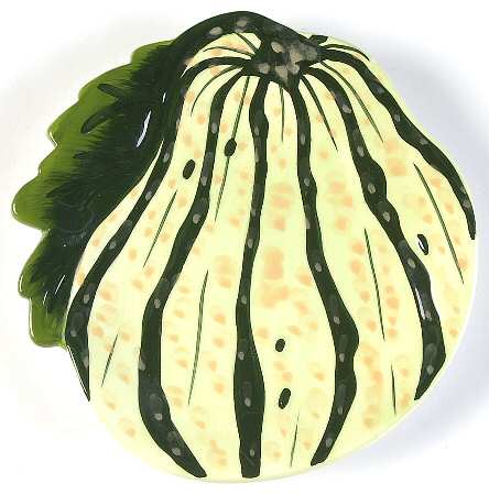 Harvest Gourd Canape Plate by Boston Warehouse