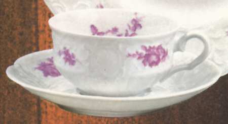 Camaieu Flat Cup & Saucer Set