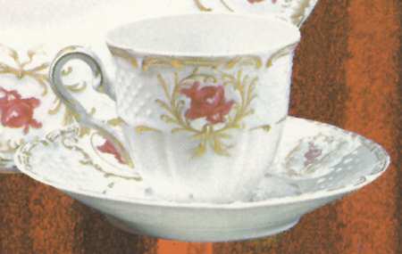 Sevigne Flat Cup & Saucer Set