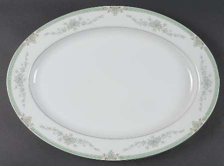 Nancy 16" Oval Serving Platter