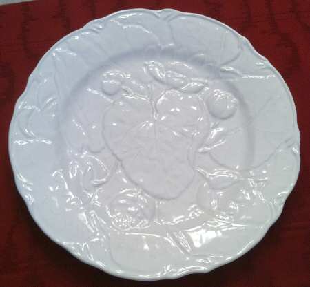 BPI4 White Dinner Plate