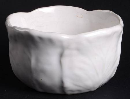 BPI4 White Open Sugar Bowl