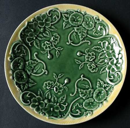 Flowers Green &amp; Yellow by Bordallo Pinheiro