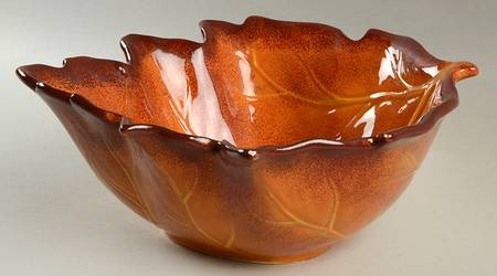 Harvest 12" Leaf Bowl