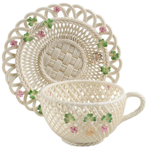 Basketware Cup & Saucer Basket