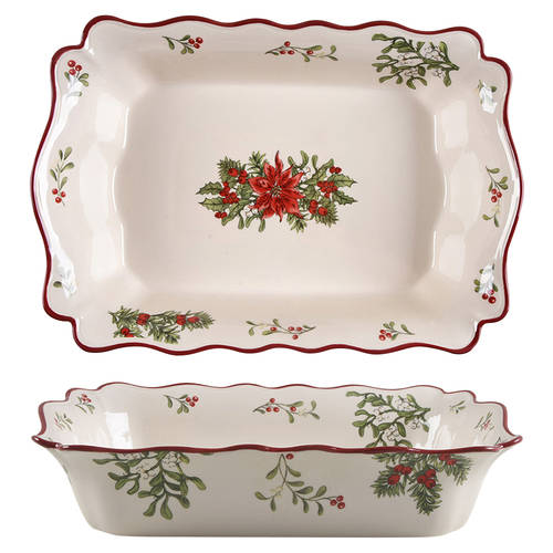 Winter Forest 13'' Rectangular Baker by Better Homes and Gardens