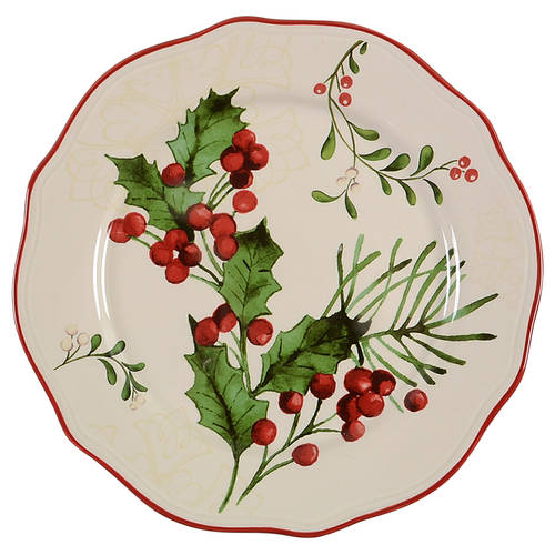 Winter Forest Salad Plate
