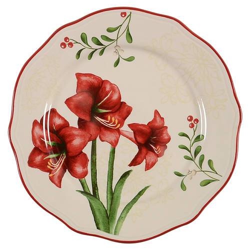 Winter Forest Salad Plate