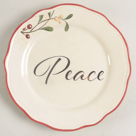 Winter Forest Appetizer Plate