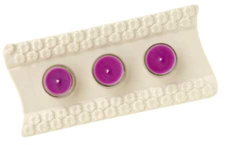 Fleur Tea Light Tray for 3 Tea Lights