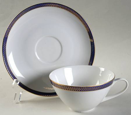 BOH297 Flat Cup & Saucer Set