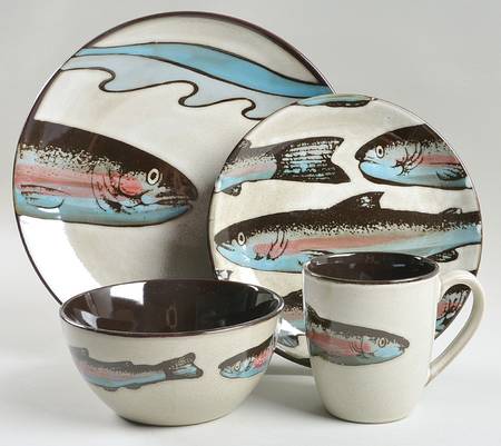 Trout Lodge 4 Piece Place Setting