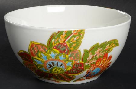 Floral Spray Soup/Cereal Bowl