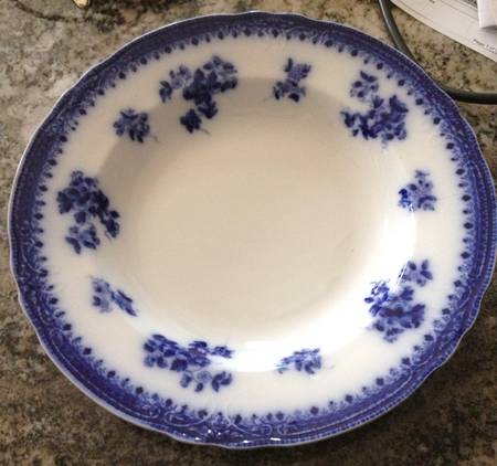 Florida (Flow Blue) by Burgess &amp; Leigh