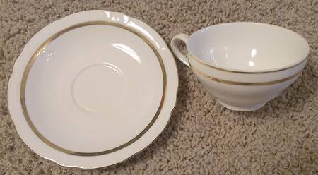 Caprice Footed Cup & Saucer Set