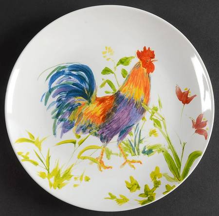 Meadow Rooster Salad Plate