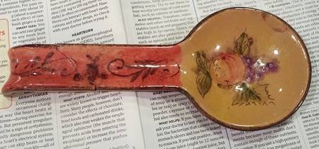 BPU7 Spoon Rest/Holder (Holds 1 Spoon) by Bellini Piu' (Italy)