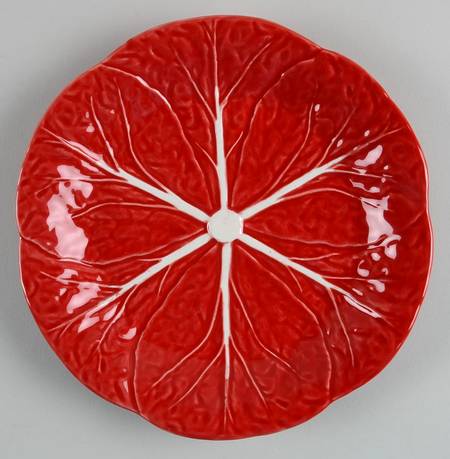 Cabbage Red by Bordallo Pinheiro