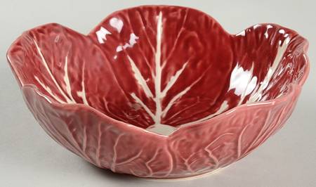 Cabbage Dark Red Coupe Soup Bowl