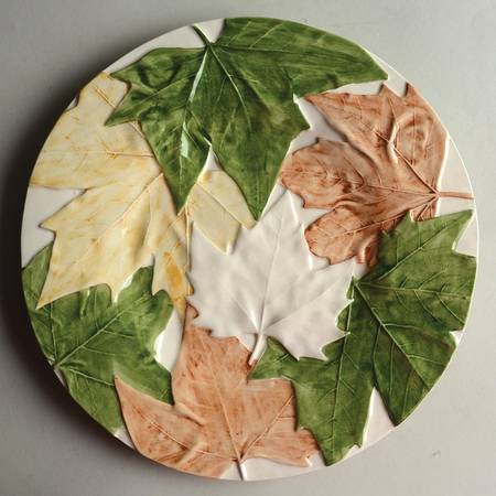Maple Multicolor (Plane Tree Leaves) by Bordallo Pinheiro