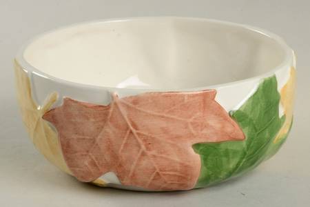 Maple Multicolor (Plane Tree Leaves) Coupe Cereal Bowl