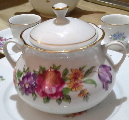 BOH316 Sugar Bowl & Lid
