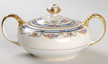 2259 (Verge) Sugar Bowl & Lid