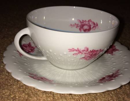 BOY57 Flat Cup & Saucer Set