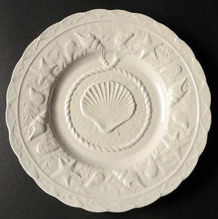 Seashell Service White by Bordallo Pinheiro