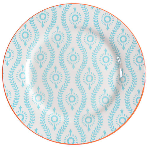 Tangiers Turquoise Salad Plate - Set of 4